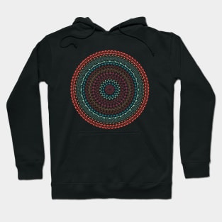 Love mandala circle Hoodie